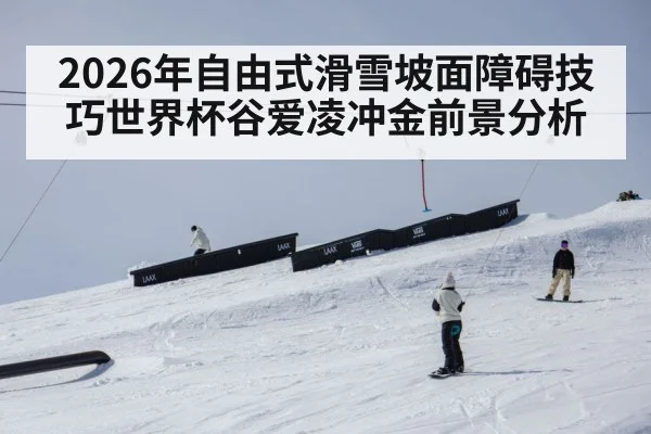 ski slopestyle course rails jumps